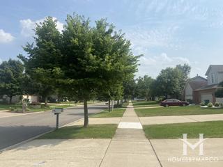 Fairfield Commons subdivision in Plainfield, IL