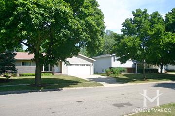 Coventry subdivision in Crystal Lake, IL