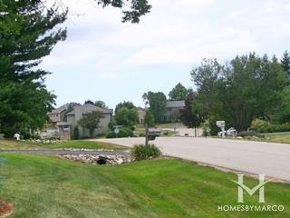 Fox Creek Estates subdivision in Crystal Lake, IL