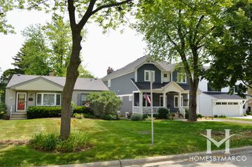 Randall Park subdivision in Downers Grove, IL
