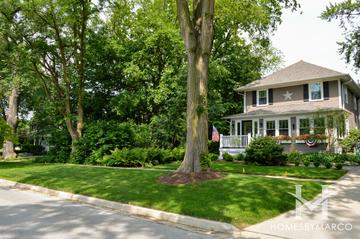 Randall Park subdivision in Downers Grove, IL