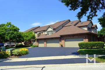 Mistwood subdivision in Downers Grove, IL