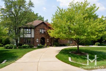 Brookeridge subdivision in Downers Grove, IL