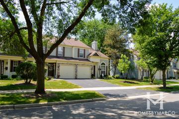 Victoria Ridge subdivision in Downers Grove, IL