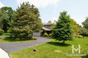 Bruce Lake subdivision in Downers Grove, IL