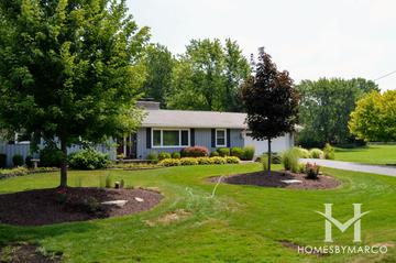 Bruce Lake subdivision in Downers Grove, IL