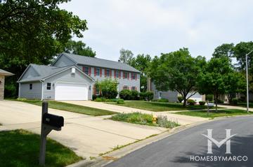 Brookbank Prairie subdivision in Downers Grove, IL