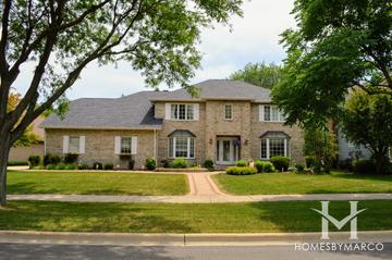 Brookbank Prairie subdivision in Downers Grove, IL