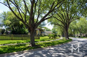 El Sierra subdivision in Downers Grove, IL