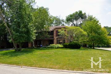 Landsfield subdivision in Downers Grove, IL