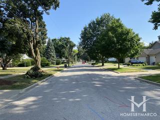 Riverside Park subdivision in Elgin, IL