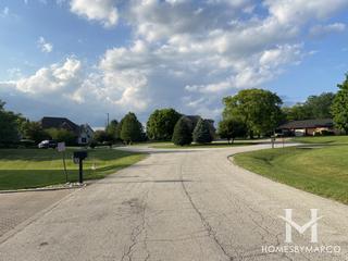 Saddlebrook subdivision in Elgin, IL