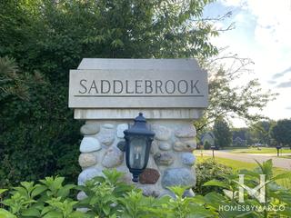 Saddlebrook subdivision in Elgin, IL