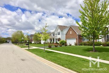 Tuscan Woods subdivision in Elgin, IL