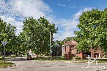 Cress Creek Woods subdivision in Naperville, IL