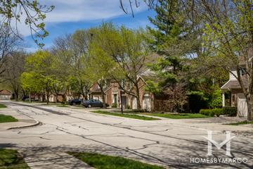 Bennington subdivision in Naperville, IL