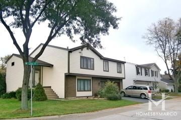 Plum Tree subdivision in Rolling Meadows, IL