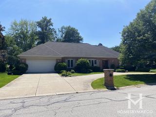 Carriage Way West subdivision in Darien, IL