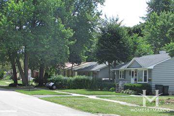 Arrowhead subdivision in Cary, IL