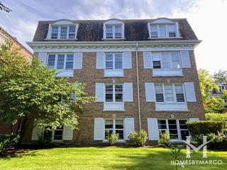 Normandy Condominiums building in Evanston, IL
