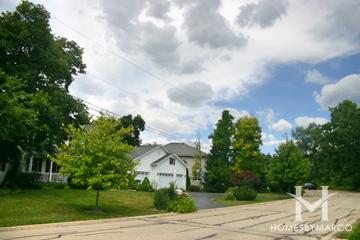 Norge Woods subdivision in Fox River Grove, IL