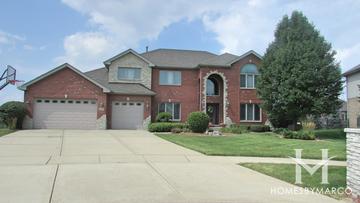 Shimmering View subdivision in Frankfort, IL