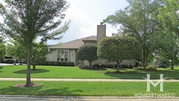 Crystal Lake Townhomes subdivision in Frankfort, IL