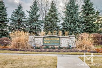 Cobblestone Walk subdivision in Frankfort, IL