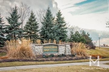 Cobblestone Walk subdivision in Frankfort, IL