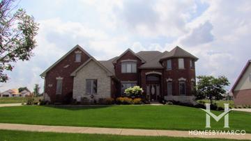 Lighthouse Pointe subdivision in Frankfort, IL