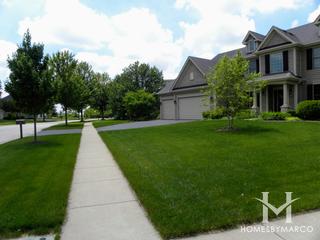 Sunset Prairie subdivision in Geneva, IL