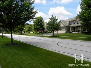 Sunset Prairie subdivision in Geneva, IL