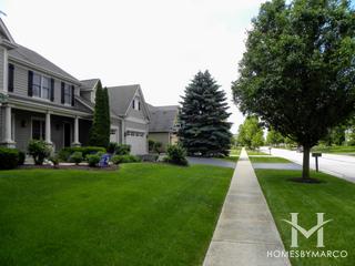 Sunset Prairie subdivision in Geneva, IL