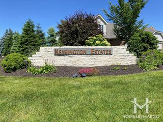 Photos of Kensington Estates subdivision in Lemont, IL
