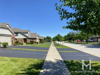 Kensington Estates subdivision in Lemont, IL