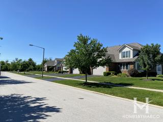 Kensington Estates subdivision in Lemont, IL