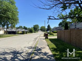 Windsor Trails subdivision in Hickory Hills, IL