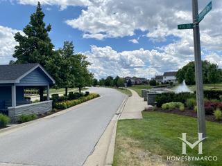 Bluestone Bay subdivision in New Lenox, IL