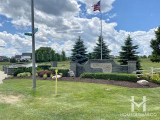 Bluestone Bay subdivision in New Lenox, IL
