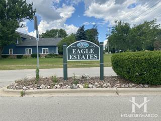 Eagle Estates subdivision in New Lenox, IL