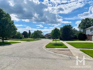 Walker Country Estates subdivision in New Lenox, IL