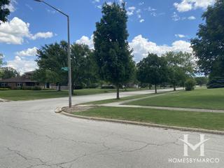 Quails Roost subdivision in New Lenox, IL