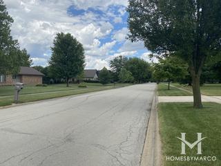 Quails Roost subdivision in New Lenox, IL