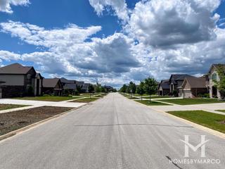 Prairie Ridge Estates subdivision in New Lenox, IL