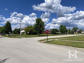 Schoolhouse Manor subdivision in New Lenox, IL