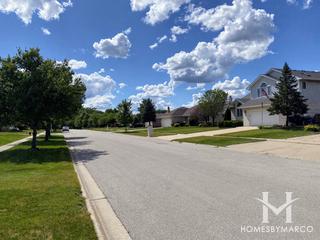 Schoolhouse Manor subdivision in New Lenox, IL