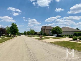 Horizon Meadows subdivision in New Lenox, IL
