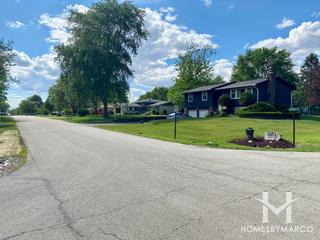 Walker Woods subdivision in New Lenox, IL