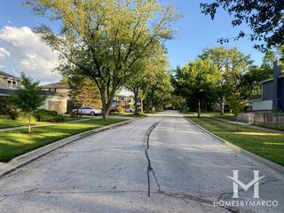 Sycamore Square subdivision in Mount Prospect, IL