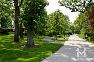 Glen Ellyn Woods subdivision in Glen Ellyn, IL